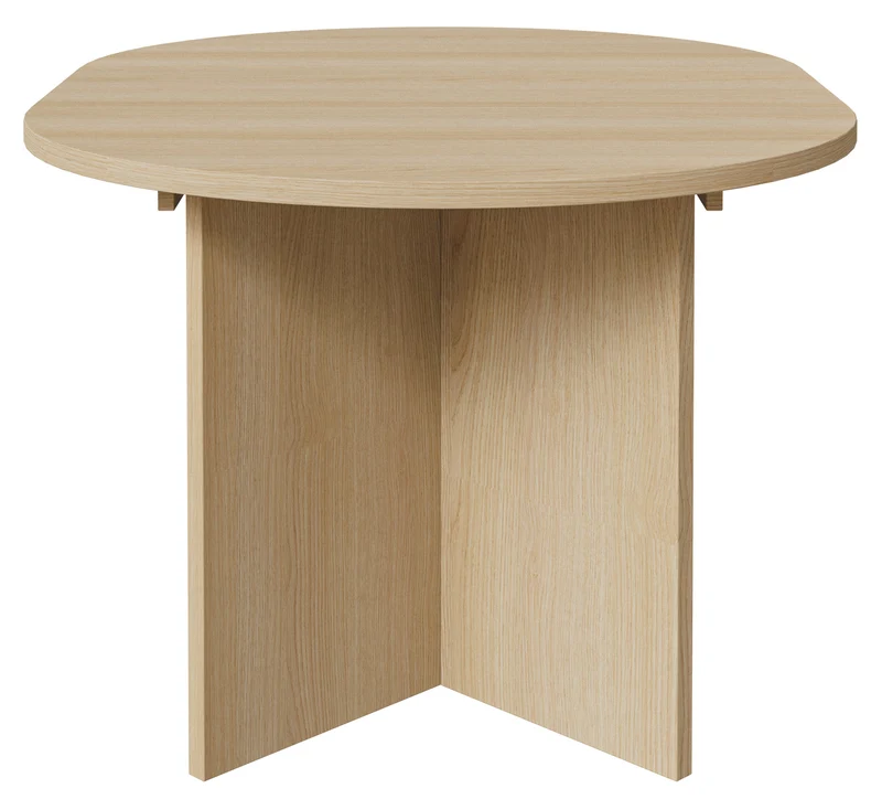 Ausziehbarer Esstisch Ovo rund 110-190x110 cm Lindberg Eiche