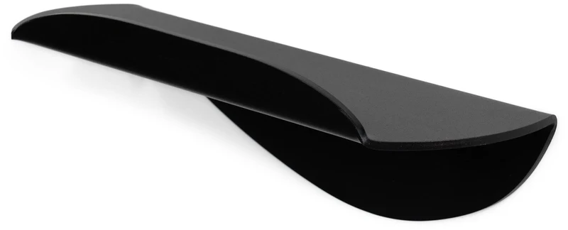 Spinder PIPA Bottom Stahl-Wandregal skandinavisch Schwarz / Champagner