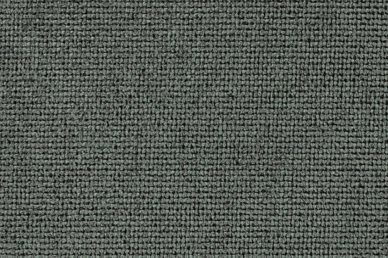 Hocker Bellevue von Dutchbone in Grün mit Walnussfurnier-Details