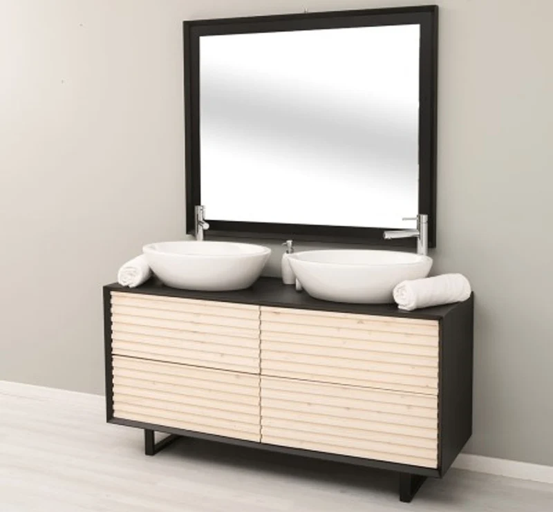 Casa Padrino Waschtisch im Landhausstil mit 4 Schubladen, 150 x 50 x 76 cm