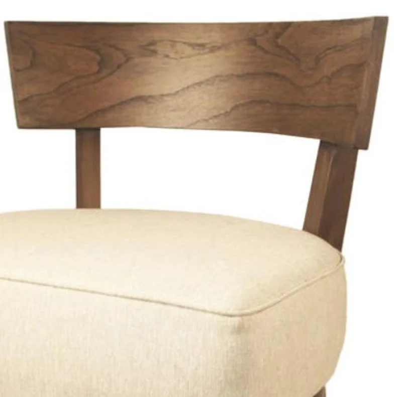 Casa Padrino Lounge Club Sessel Braun / Beige 73,5 x 66 x H. 74 cm - Luxus Kollektion