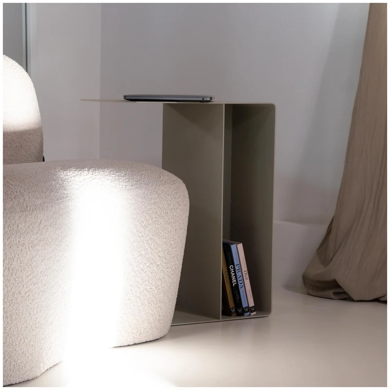 Spinder SLIDE High Beistelltisch, Stahl, Modernes Design
