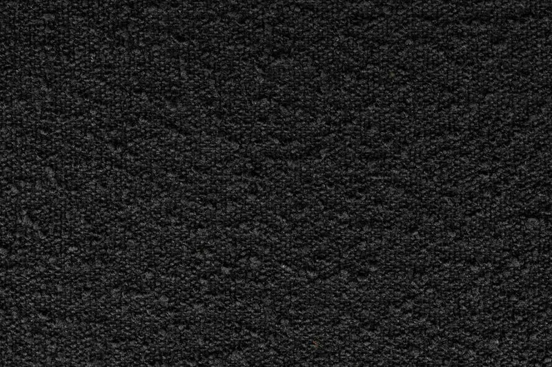 Esszimmerstuhl Rodin im 2er-Set mit Bouclé in Schwarz von Dutchbone