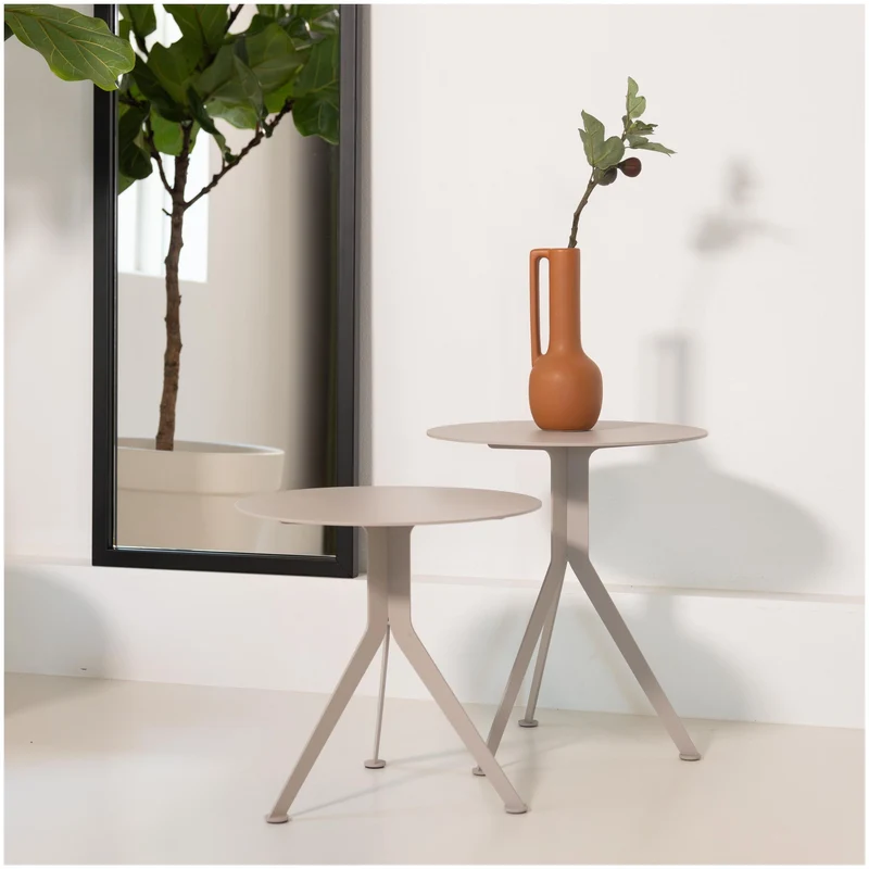 Spinder DALEY HIGH Beistelltisch rund Stahl skandinavisches Design