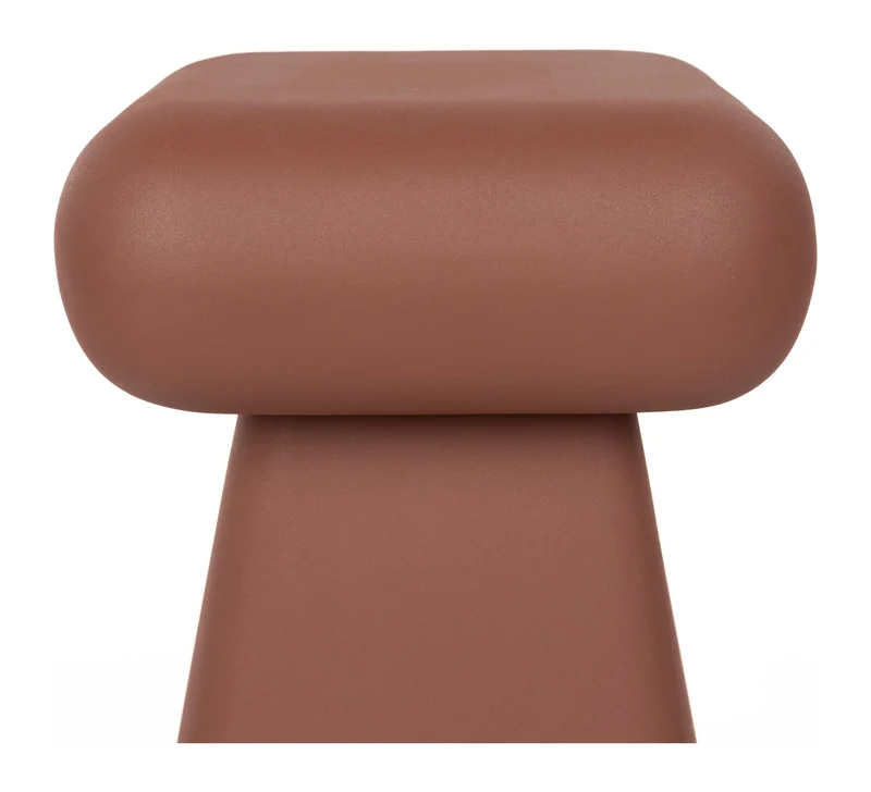 Hocker Earth Terracotta, Zuiver Beistelltisch aus Eisen für Wohnzimmer