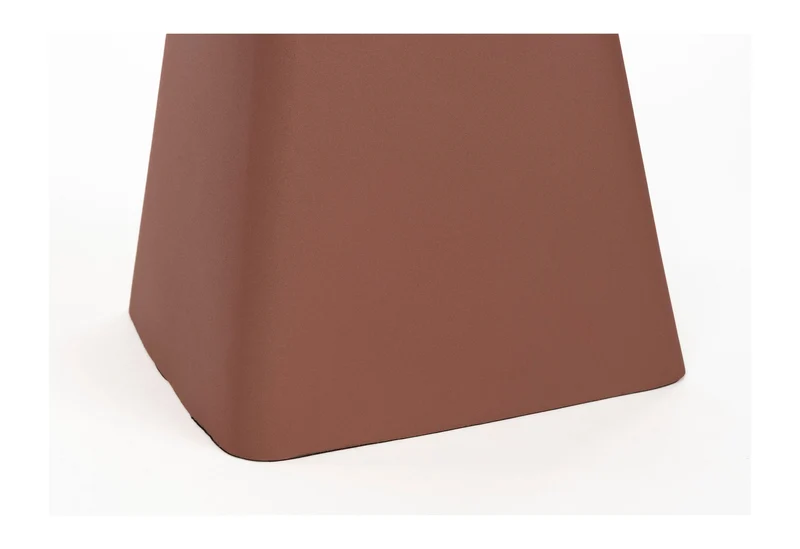 Hocker Earth Terracotta, Zuiver Beistelltisch aus Eisen für Wohnzimmer