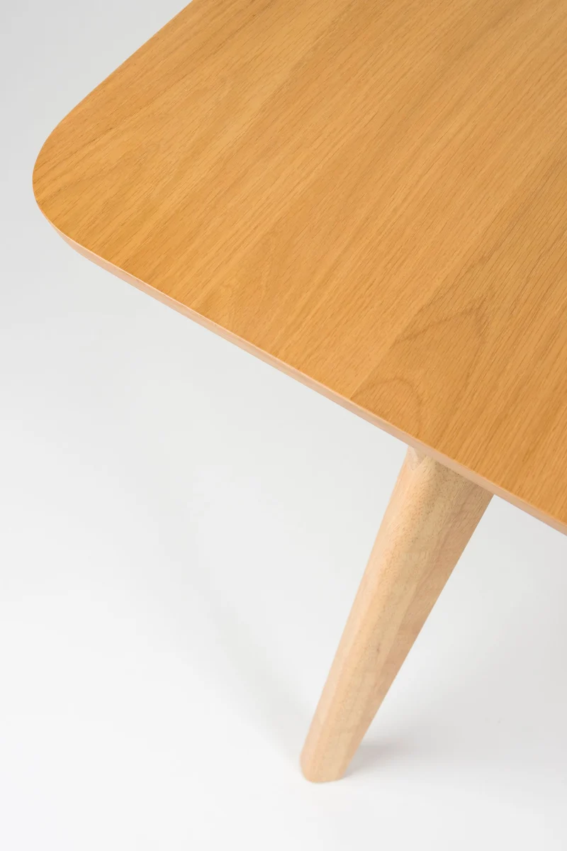 Esstisch Ellen Zuiver, ausziehbar 180-220 cm, Massivholz Natur