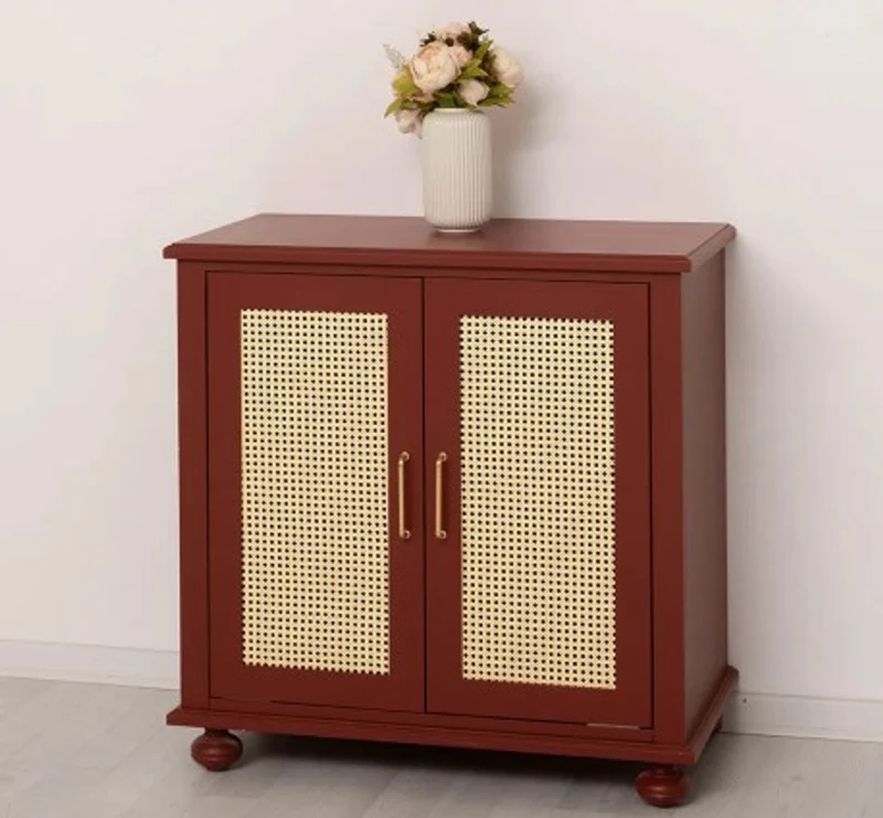 Casa Padrino Schrank im Landhausstil mit 2 Türen, 90 x 47 x 90 cm