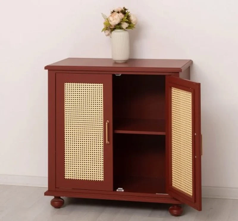 Casa Padrino Schrank im Landhausstil mit 2 Türen, 90 x 47 x 90 cm