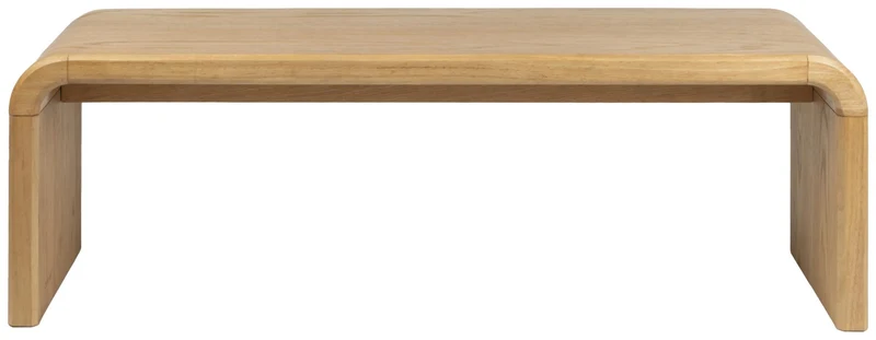 Bank Sitzbank BRAVE 140 cm mit Eichenfurnier von Zuiver