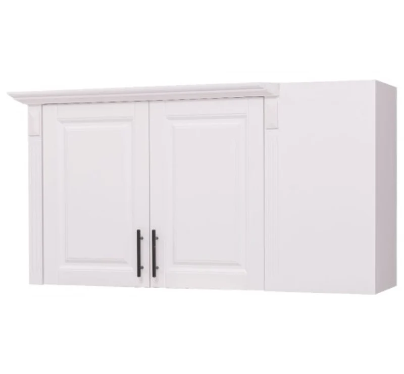 Casa Padrino Küchenschrank im Landhausstil mit 2 Türen, 120 x 35 x 65 cm