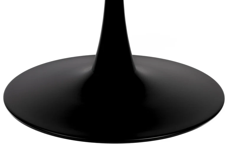 Tisch Esstisch RAKU BROWN BLACK furniert Ø 110 cm runde Tischplatte