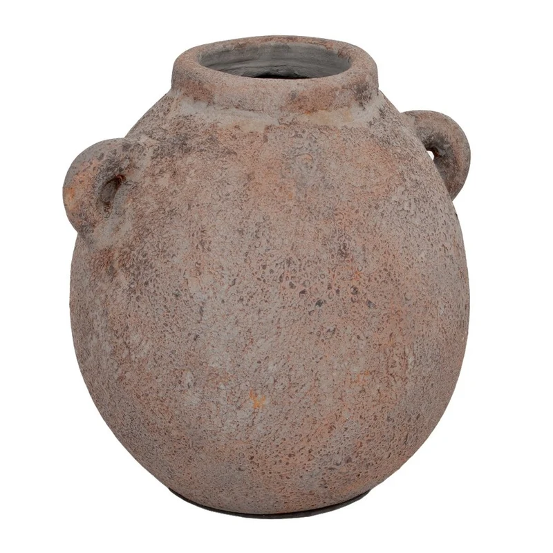 Deko-Vase LOTTA Antik-Braun ca. H30cm