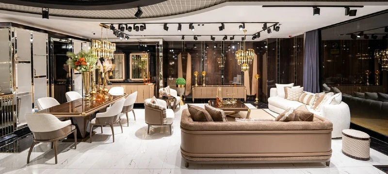 Casa Padrino Luxus Sessel Weiß / Grau / Braun - Wohnzimmer Sessel - Hotel Sessel - Wohnzimmer Möbel - Hotel Möbel - Luxus Möbel