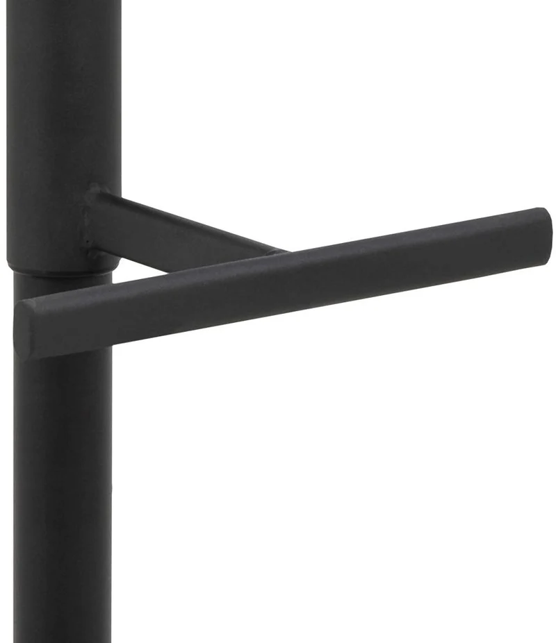 ADISA Barhocker 2erSet Stoff Basel Graubraun Anthrazit + Drehfunktion