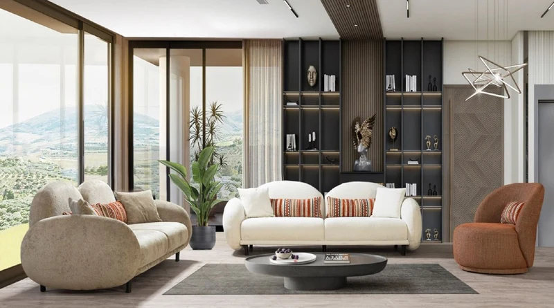 Casa Padrino Luxus Sofa Graubraun / Schwarz 230 x 100 x H. 85 cm - Wohnzimmer Sofa - Wohnzimmer Möbel - Luxus Möbel - Luxus Einrichtung
