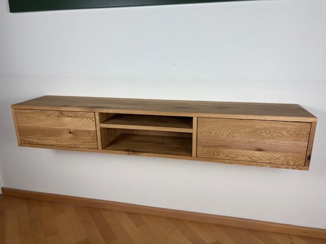 Lowboard Eiche Rustikal 150 cm