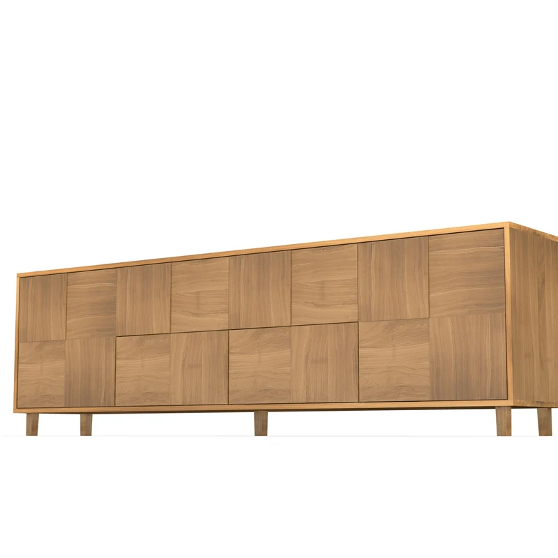 Sideboard "Mosaik" Eiche Premium - Natur geölt 240cm