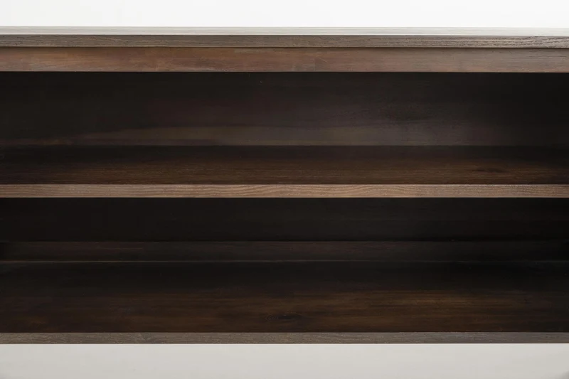 Sideboard BRUNEAU Eschenfurnier Dunkelbraun 150cm