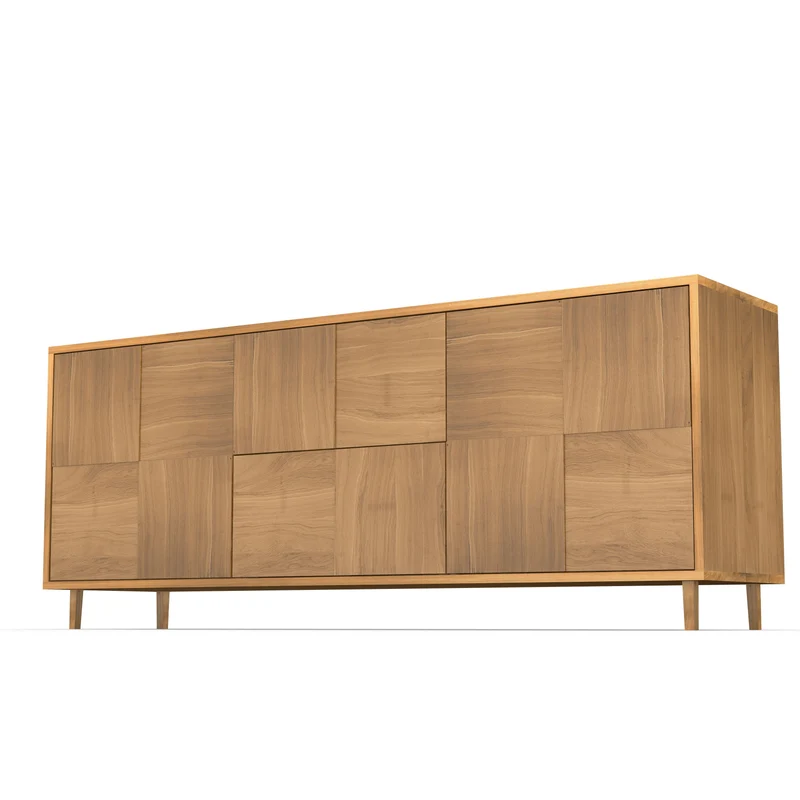 Sideboard "Mosaik" Eiche Premium - Natur geölt 180cm