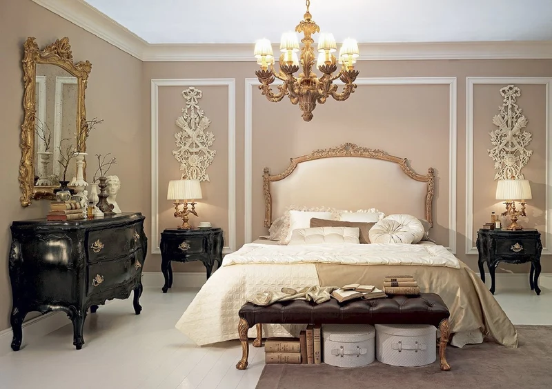 Casa Padrino Luxus Barock Spiegel Antik Gold - Handgefertigter italienischer Barockstil Wandspiegel mit antikem Spiegelglas - Luxus Möbel im Barockstil - Barock Möbel - Made in Italy