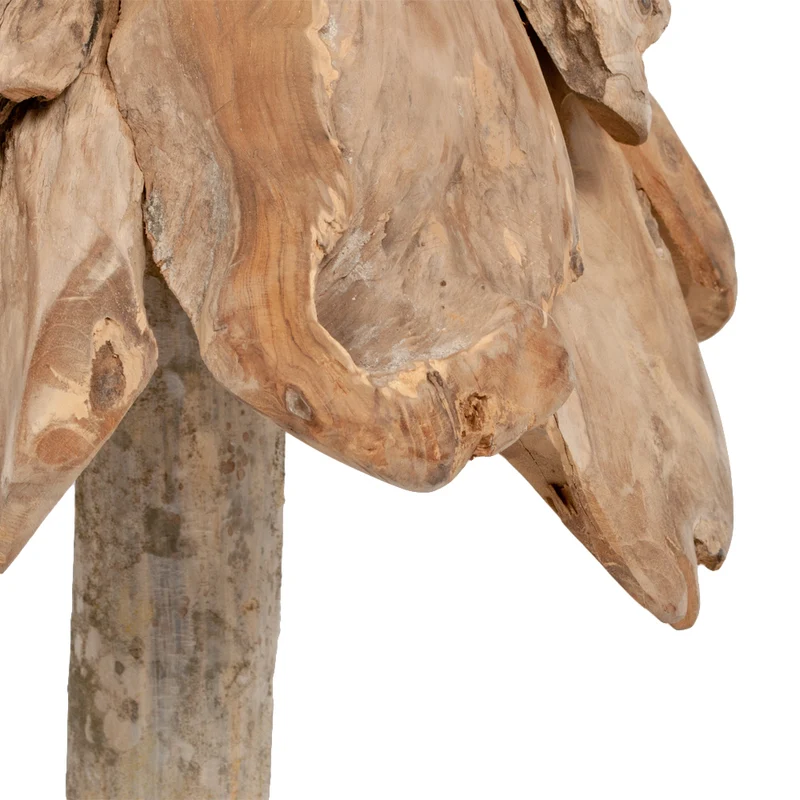 Teak Deko Baum BOOM ca. H120cm Tannenbaum Massivholz