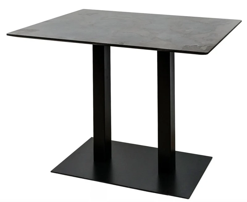 Casa Padrino Luxus Bartisch mit mineralbeschichteter Tischplatte 110 x 70 x H. 100 cm - Luxus Kollektion