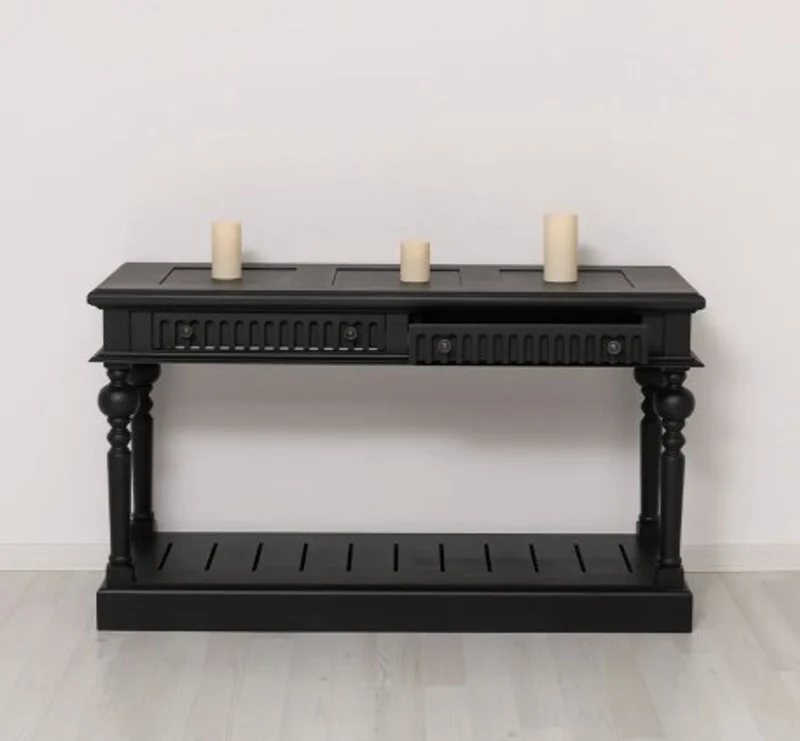 Casa Padrino Esstisch im Landhausstil, 140 x 50 x 80 cm