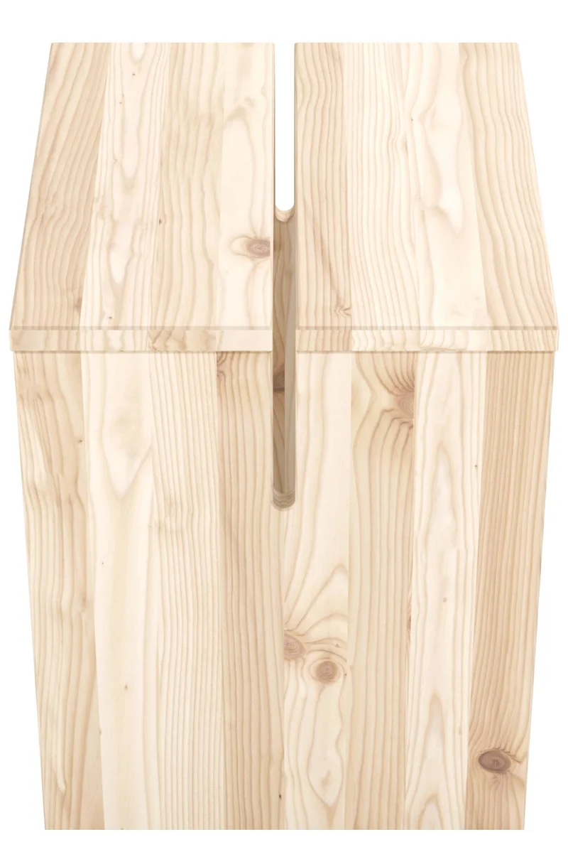 Hocker JOIN-IN Stool Raw Kiefer massiv unbehandelt von Karup