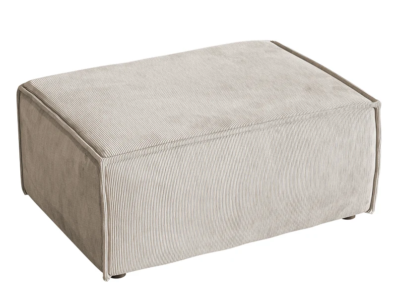 Sitzhocker Copertino 65x90 cm beige Cord