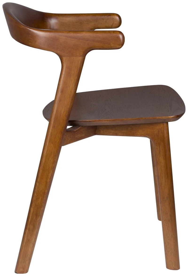 Esszimmerstuhl Northwood Walnuss | Japanisches Design aus Holz