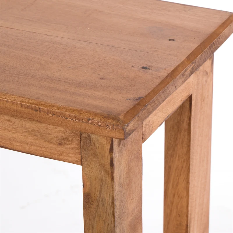 TRITTLEITER "STEP" | 46x37 cm (HxB), Altholz | Tritthocker | Farbe: 08 honigfarben gewachst