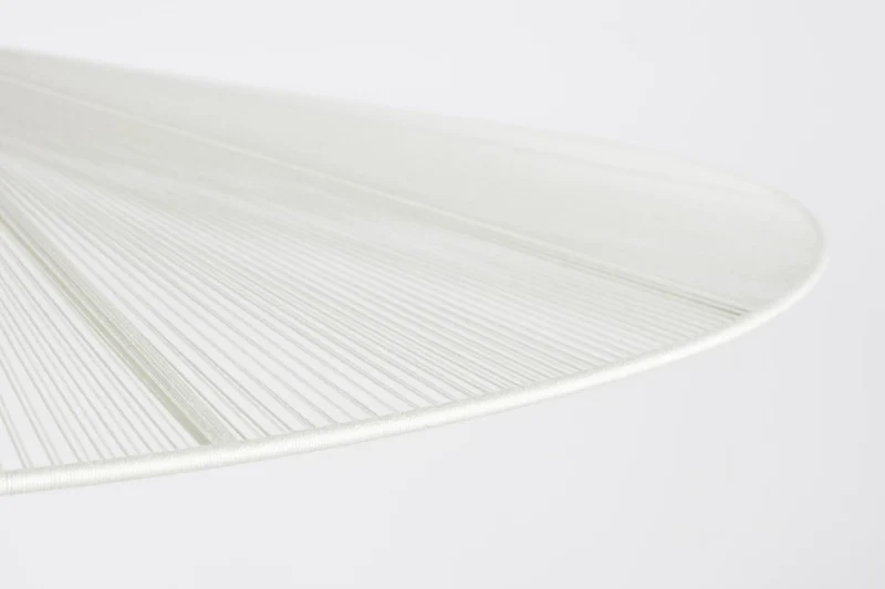 Zuiver Hängelampe Belle L Beige | Design-Leuchte mit Seil-Schirm