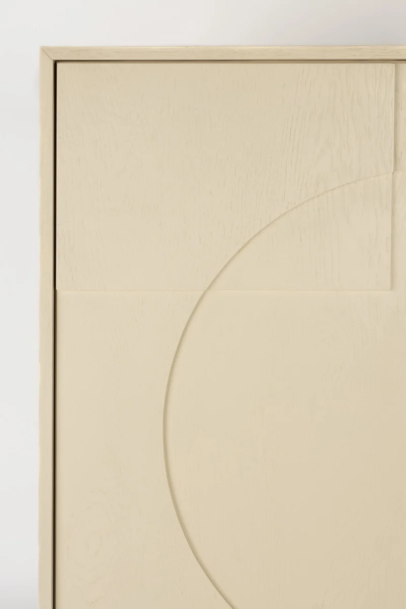 ZUIVER Schrank Faces aus Eiche – Design-Highlight mit 3D-Front