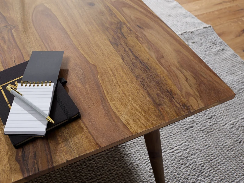 Esszimmertisch REPA 160x80x76cm Sheesham Massivholz Landhausstil