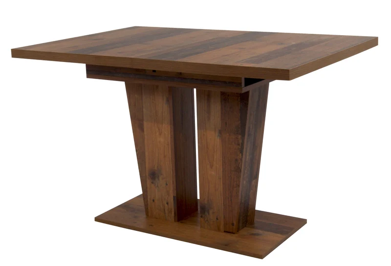Eckbank MILANO 185 x 150 cm Old Wood Vintage ohne Stühle