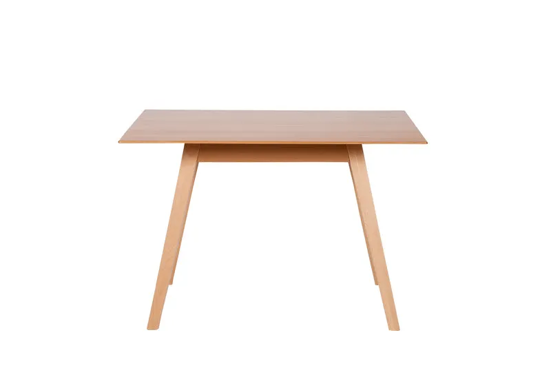 Esstisch 'Der Natürliche', 4-Fuß Tisch, Buche Massivholz, 110x75 cm