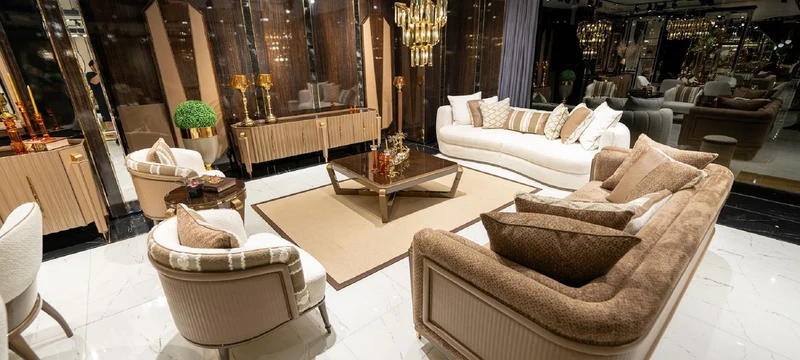 Casa Padrino Luxus Sofa Braun / Gold - Wohnzimmer Sofa - Hotel Sofa - Wohnzimmer Möbel - Hotel Möbel - Luxus Möbel