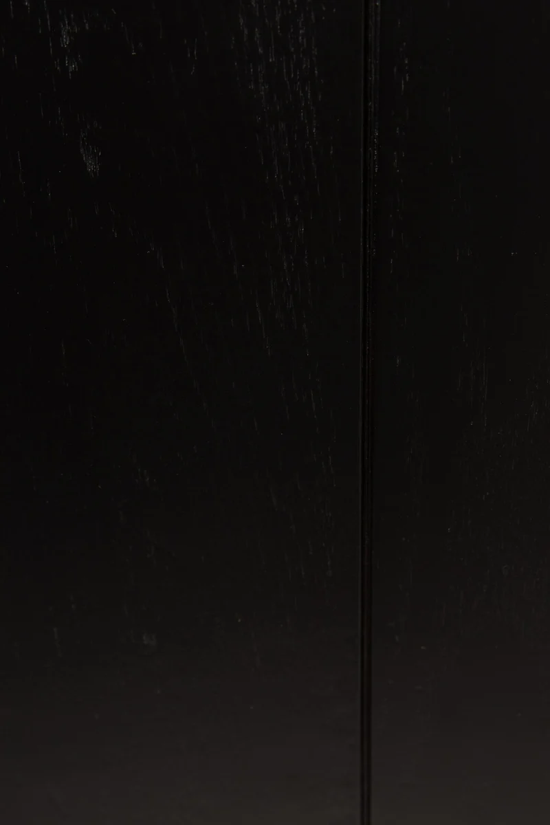 Design Esstisch STORM BLACK 160 x 90 cm von Zuiver Esche lackiert