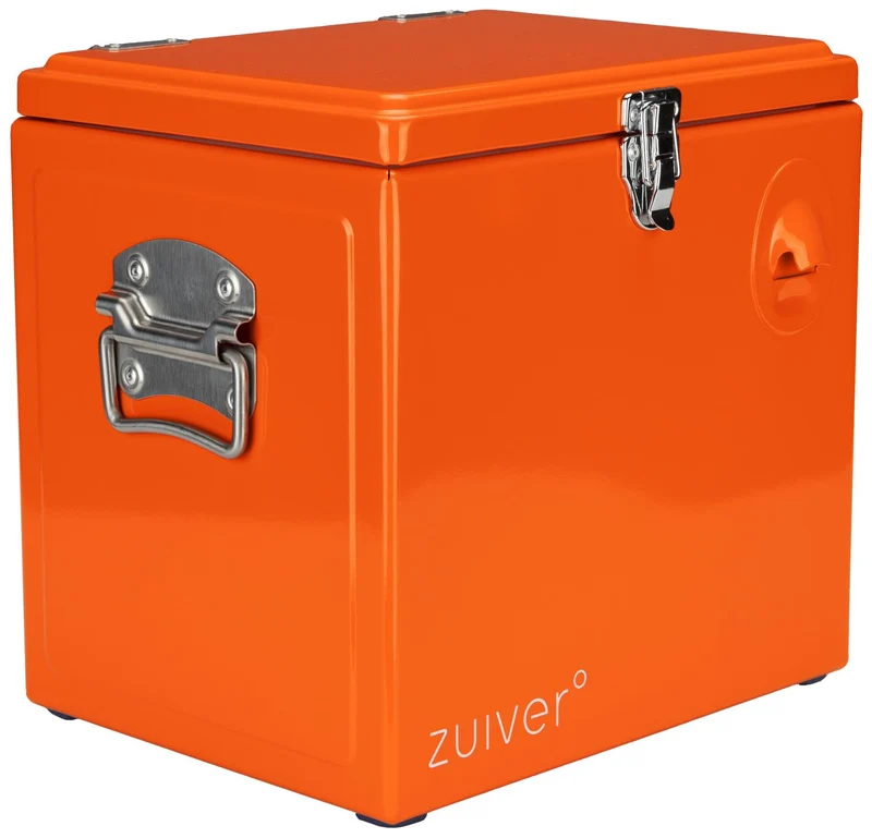 ZUIVER Cooler Be Cute Orange Getränkekühler Kühlbox mit Flaschenöffner