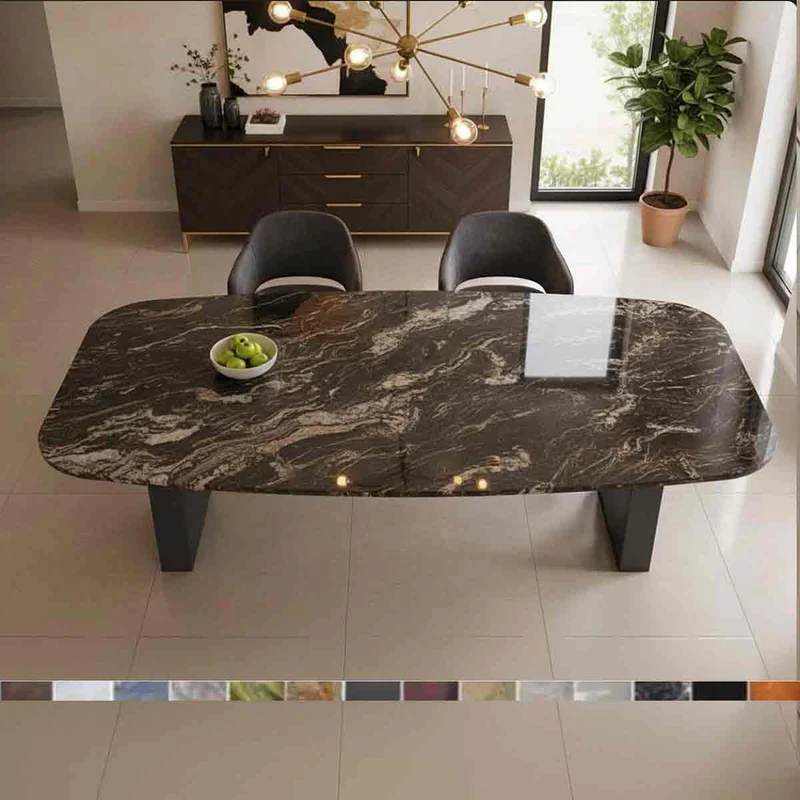 Esstisch VELA mit Granit Belvedere online konfigurieren