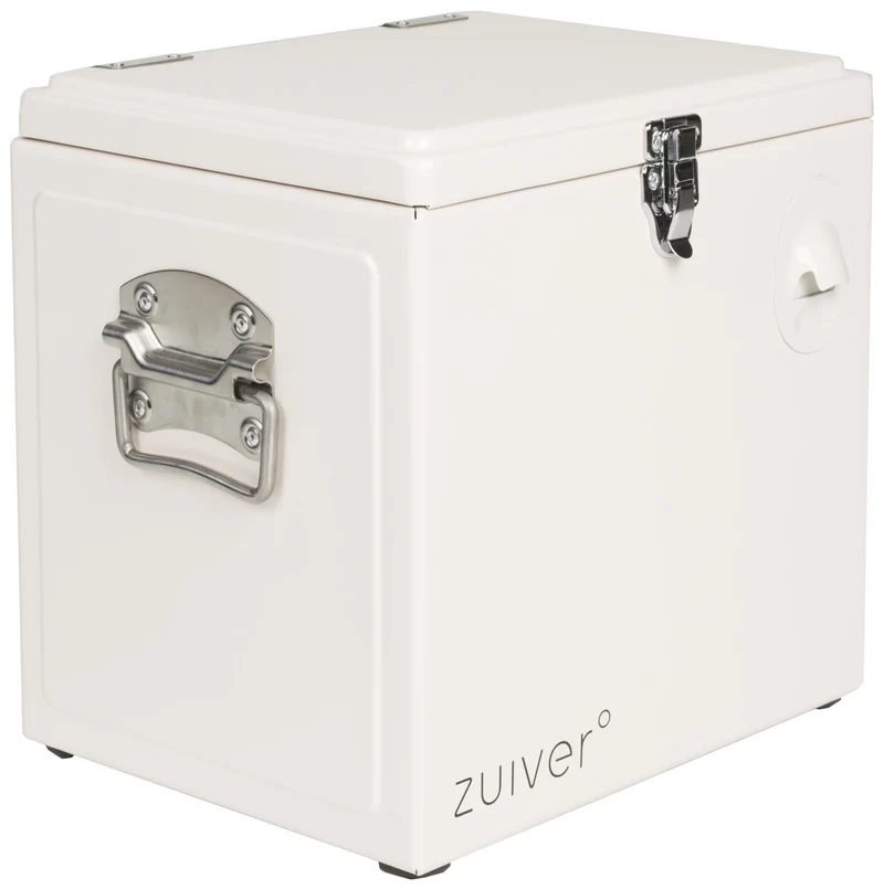 ZUIVER Cooler Be Cute Cream Getränkekühler Kühlbox mit Flaschenöffner