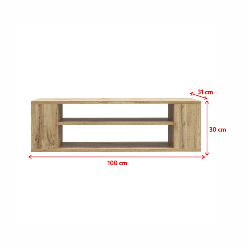 TV-Schrank Wall 100 cm Wotan-Eiche