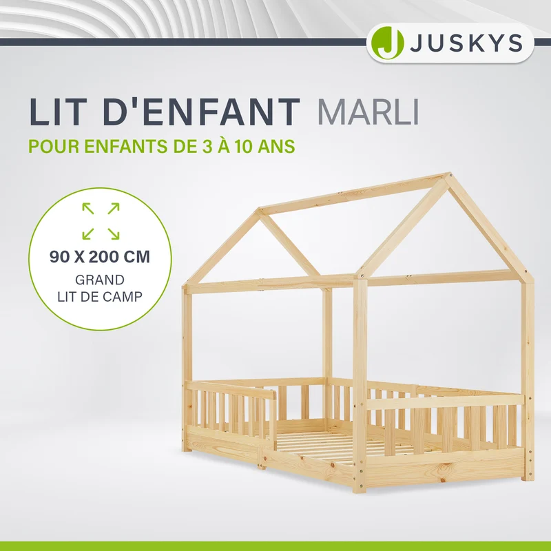Kinderbett Marli 90 x 200 cm