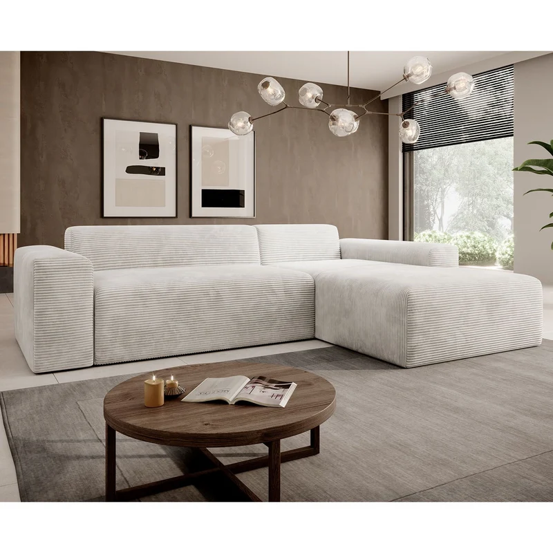 Sofa in L-Form Vals
